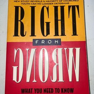Right From Wrong Book